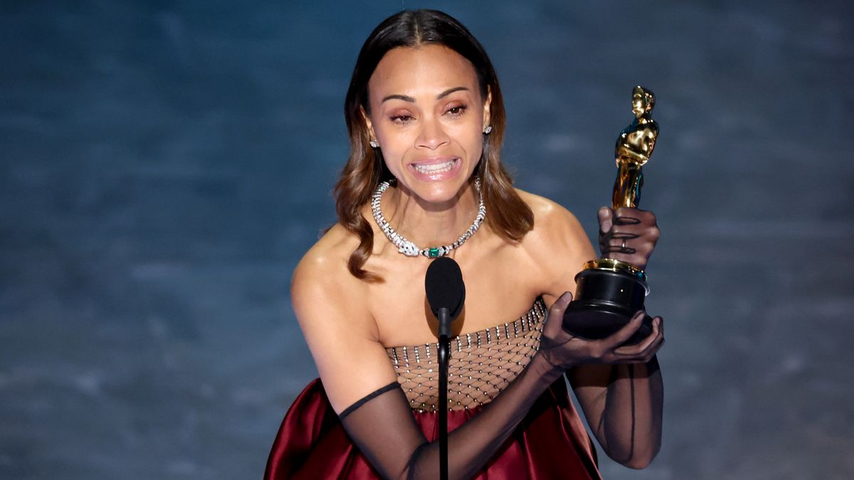 Oscars 2025: Zoe Saldaña Becomes the First Dominican American to Win an Award